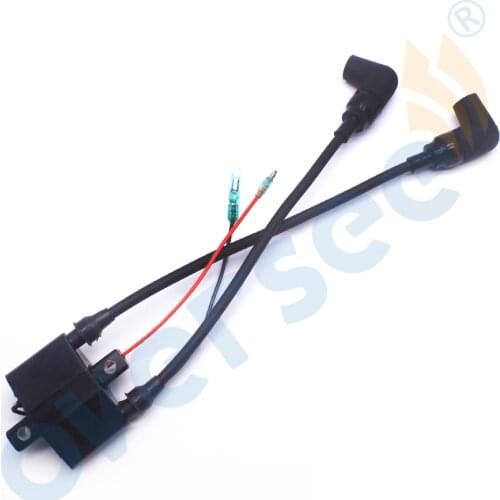 680-85570 Ignition Coil Assy For Yamaha Outboard Parts 4T F6 F8 9.9HP 2T 680-85570-00 680-85570-02 Seapro Mercury 95188T