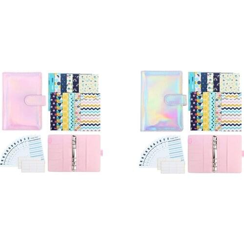 PU Leather Budget Planning Manager System Binder Cash Envelopes for Budget Envelopes for Billing Notepads