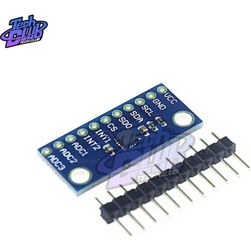 LIS3DH Three Converters Motion Accelerometer Triaxial Acceleration Temperature Sensor Module Development Board LIS3DSH