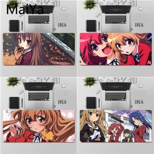 Maiya Top Quality Anime Toradora Aisaka Taiga Customized laptop Gaming mouse pad Free Shipping Large Mouse Pad Keyboards Mat