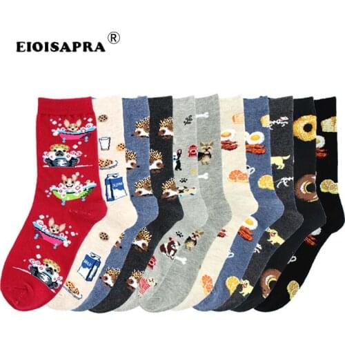 Creative Art Fashion New Product Funny Women Socks Harajuku Personality Streets Trend Unisex Happy Men Socks Breathable Hip Hop