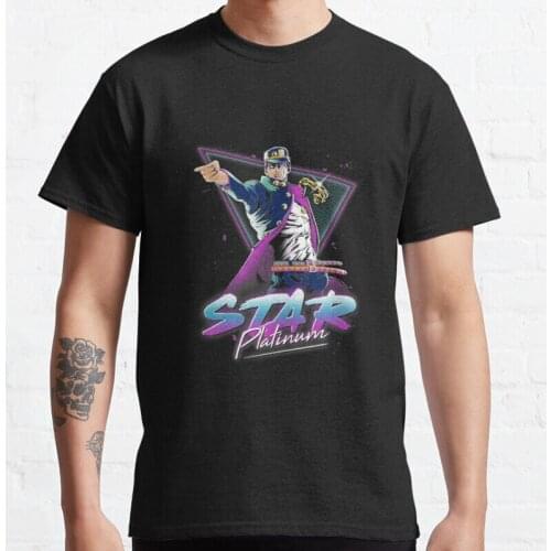New Star Platinum 80S Vibe Classic T-Shirt T-Shirts For Men S-5XL graphic tshirts for men Unisex