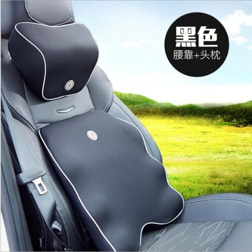 3D Mesh Car Seat Lumbar Support Cushion Pillow Office Chair Auto Back Memory Foam Massage Neck Waist Pillows Headrest for Car