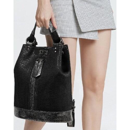 Sequins Backpack Black Fashion Female Large Capacity Travel Backpack College Style Casual Laptop School Satchel Mochilas