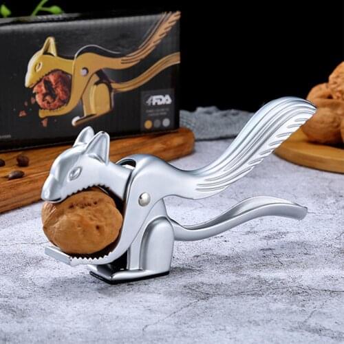 Squirrel Shape Almond Nut Pecan Nuts Nutcracker Nut Opener Sheller Kitchen Tool Hazelnut Walnut Pliers Sheller Clip Clamp Plier