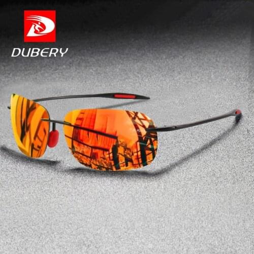 DUBERY Mens Eecreational Sunglasses Suitable For Driving Golf Fishing UV400 Lens Effectively Blocking Ultraviolet Rays D131