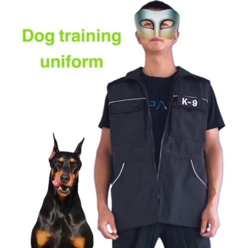 Dog Training Special Clothes Overalls Uniforms Professional Waterproof Big Pocket Multi-function Reflective Vest Sports Type