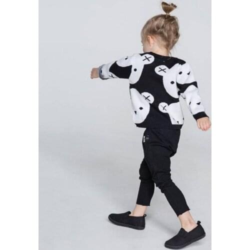Baby Girls Sweater Winter Cartoon Children Sweaters Christmas Pullover Long Sleeve Baby boy Girl Knitwear Kids Knit Clothes