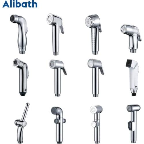 Toilet Shattaf Cleaning Bidet Sprayer set HandHeld Easy Install ABS Pet Shower Diaper Home Wash Bathroom Seat Nozzle Attachment