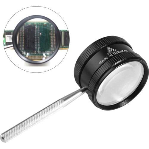 35X High Power Magnifying Glass Handheld Magnifier for Reading, DIY Crafts