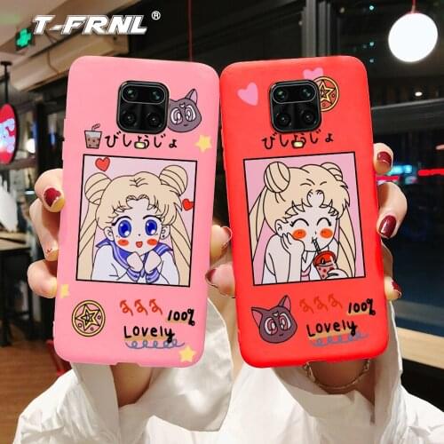 For Redmi note 9 9S Pro Max case for Redmi note 8 Pro 8T case new cute lovely Various color Soft TPU case