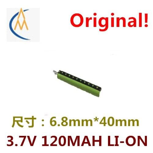 Capacitance pen laser pen 3.7 V120 ma 68400 small cylindrical lithium-ion batteries point of reading pen capacity battery