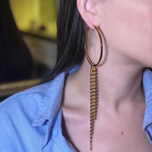 GULCE DERELI, CLUSTER HOOP EARRINGS, HOOP EARRINGS, CHARM EARRINGS, GIFT BOX, GOLD/SILVER PLATED