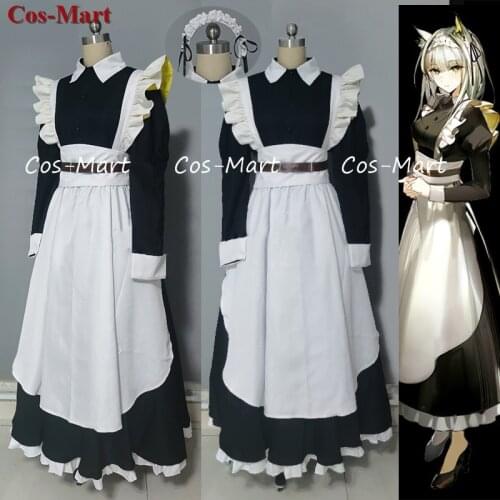 Game Arknights Kaltsit Cosplay Costume RHODES ISLAND Gorgeous Maid Uniform Unisex Activity Party Role Play Clothing Custom-Make