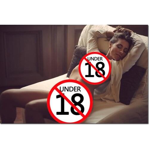 Beautiful Woman Hot Model Canvas Prints Unframed Painting Wall Art Poster For Living Room Decor