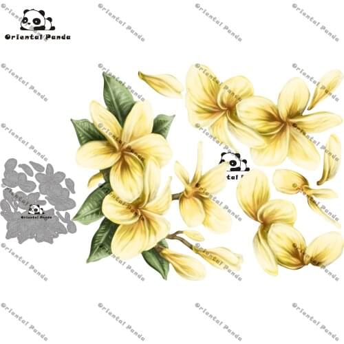 New Dies 2020 Camper Van Metal Jasmine Flower Dies photo album cutting die Scrapbooking Stecil cu new metal dies slimline card