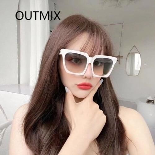 Big Frame Jelly Color Women Sun Glasses Female 2021 Fashion Brand Designer Retro Square Sunglasses Ladies Traveling Style Shades