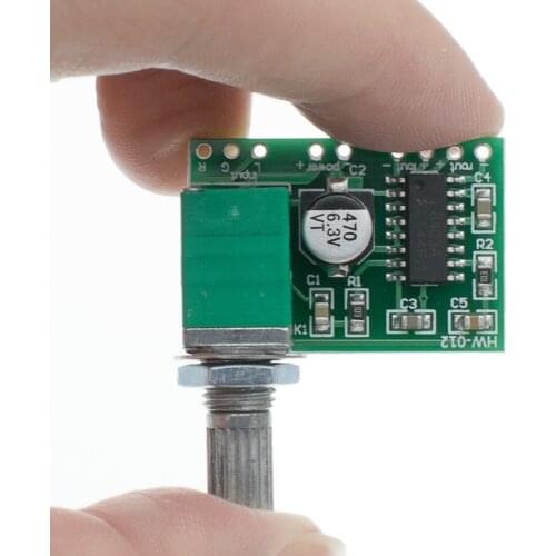 50pcs PAM8403 mini 5V digital amplifier board with switch potentiometer can be USB powered