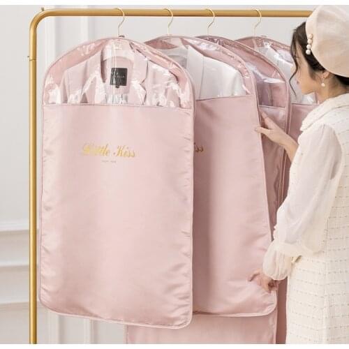 Dustproof Cover For Clothes Couvre Veste Hanging Transparent Garment Protector Home Wardrobe Organizer Suit Coat Dust Cover