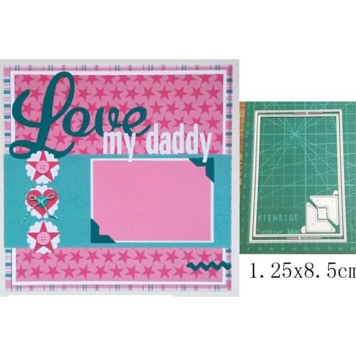 Christmas Frame Love Heart Metal Cutting Dies Stencils dies for DIY Scrapbooking dies Decoration Paper Craft dies Embossing Dies