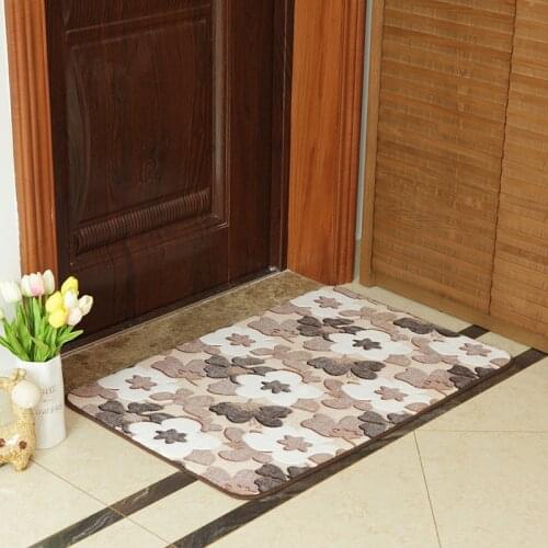 Cartoon Lovely Floor Mat Door Mat Carpet Bedroom Door Mat Bathroom Non Slip Mat Household Water Absorbent Mat
