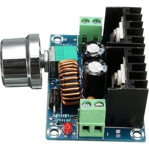 XL4016E1 High Power DC Voltage Regulator DC-DC XH-M401 Buck Module with Maximum 8A Tire Voltage Regulator