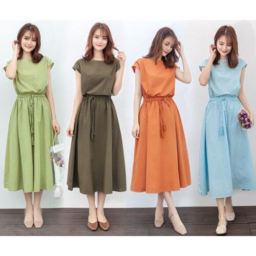 Свободные летние платья Youzhiqingnian China At AliExpress