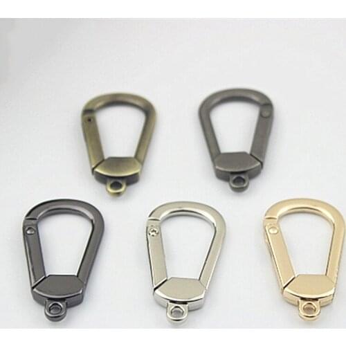 1pcs Fashion Metal Hook Buckle Durable Lobster Clasp for DIY Handbag Bag Purse Luggage Hardware Closure Bag Parts Accessories