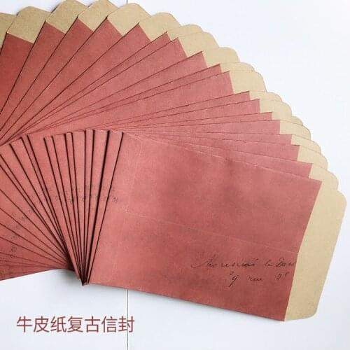 10Pcs 11x16 cm Envelopes Paper Retro Paper Envelopes Sealing Wax Stamp Wedding Party Invitation Greeting Cards Gift