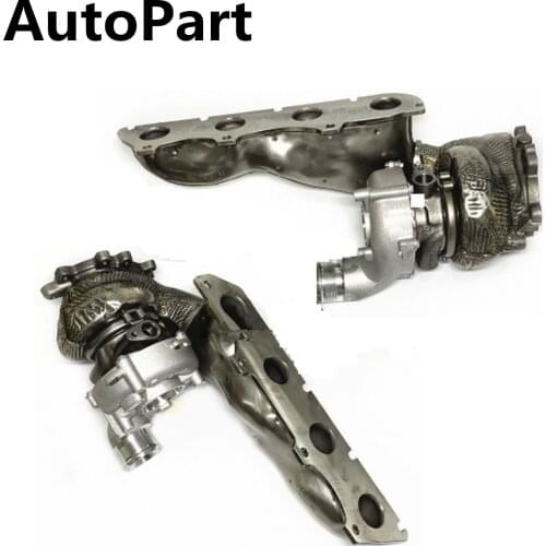 2PCS Right Left Turbine 079145704P 079145704Q Turbo For Audi A6 S6 A7 S7 A8 Saloon 4.0 TFSI Quattro CEUC 079145704F 079145703E