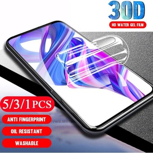 5/3/1Pcs soft hydrogel film for huawei p smart 2021 2020 Z S pro 2019 plus 2018 Not Glass phone screen protector protective film