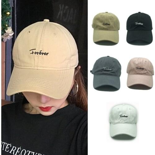 Spring Summer Letter Embroidery Cotton Baseball Cap for Men Women Hip Hop Snapback Caps Baseball Hat Outdoor Dad Hats
