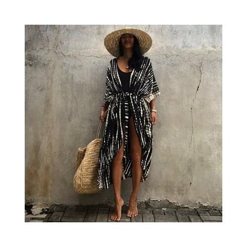 BISONJS Striped Swimwear