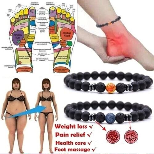 1 Piece Fashion Men and Women Bracelet Magnet Health Slimming Bracelets for Loss Weight Anklet for Women Slimming Health Jewelry