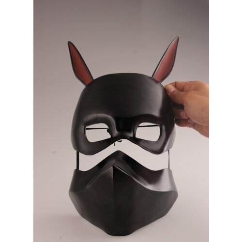 Tokyo Ghoul:re Ayato Kirishima Black Rabbit Mask Cosplay