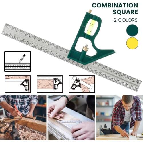 Digital Vernier Caliper Gauge 300mm Adjustable Combination Angle Ruler Woodworking Stainless Steel Measuring Tools