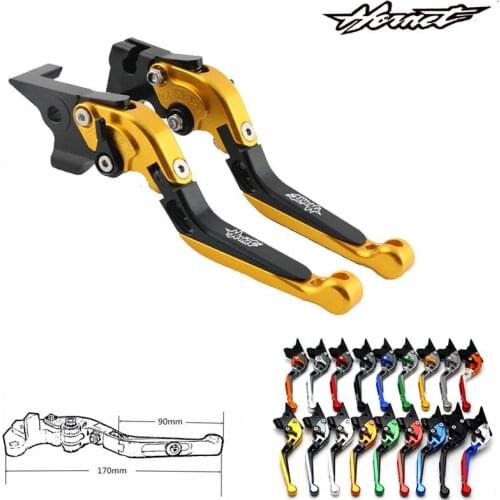 For Honda CB600F / CB650F Hornet 2007 2008 2009 2010 2011 2012 2013 CNC Folding&Extending Red Motorcycle Brake Clutch Lever