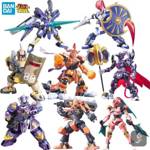 Bandai Genuine LBX DESTROYER and LBX HUNTER and LBX GENERAL Assembling Joints Movable Action Figure Model Toys Birthday Gifts