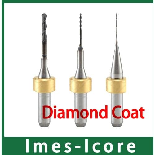 Imes-Icore CADCAM 6mm Shank Milling Cutter with Diamond Coat Special for Zirconia