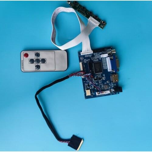 Kit Work for B101AW03 V0/V1/V2 1024X600 LCD Screen 40pin panel display LED HDMI VGA AV 10.1" Controller Board driver 2AV remote
