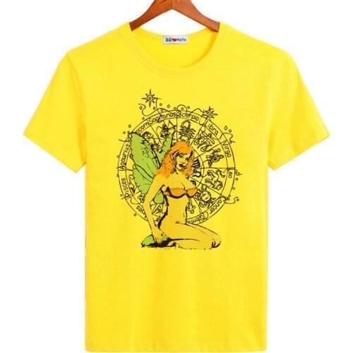 BGtomato Beautiful sexy cartoon t shirts for men Brand new fashion cool shirts good quality soft casual tops hot sale