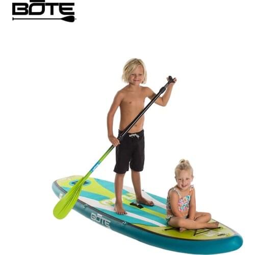 Summer Water Sports 8' 244cmx76.8cmx10.8cm Flow AeroKids Inflatable Sup Paddle Board
