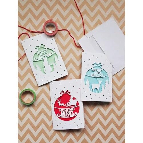 Deer Metal cutting dies 2021 Christmas Craft Dies stencil Die scrapbooking for DIY Photo Album Paper Card Template Supplies