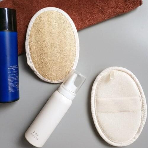 New Loofah Bath Shower Sponge Body Scrubber Sponge Scrub Handle Shower Massage Brush Skin Body Washing Accessories