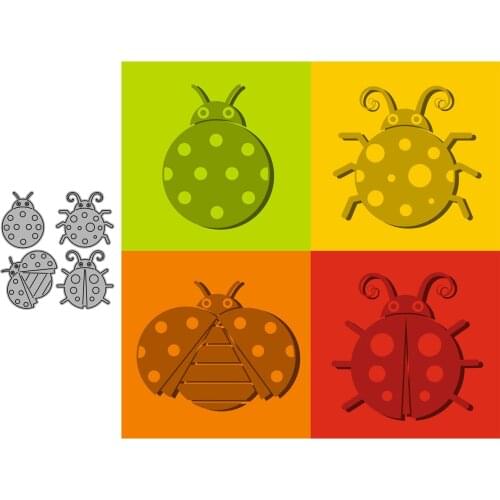 Beetle Spring Set Scrapbooking Paper Die Cut Stencils Metal Craft Cutting Dies Embossing For Crads Making 2021