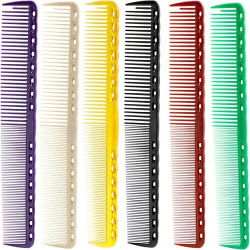 Men Women Hairstyling Comb Professional Salon Hairdresser 19cm Resin Material Durable Hair Comb Hair Care Styling Tool