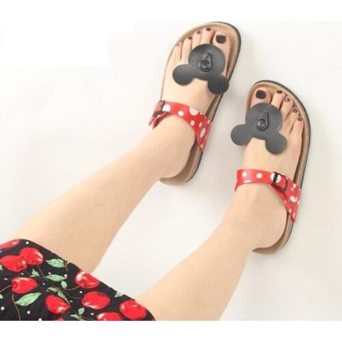 2020 New Beach Cork Flip Flops Slippers Casual Summer Women Mixed Color Print Unisex Slip on Slides Shoe Plus Size 35-43