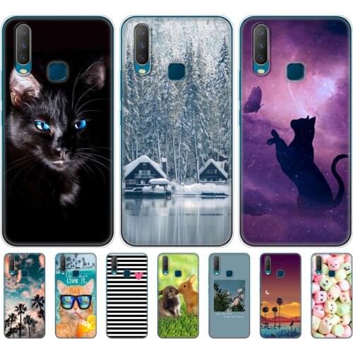Silicon Case For Vivo Y11 2019 Case 6.35" Soft TPU Phone Cover For Vivo Y17 Y15 Y12 Y3 Back Protective VivoY17 Y 17 15 12 3 11