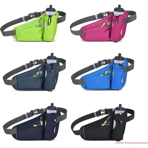 Waterproof Sport Runner Waist Bum Bag Running Jogging Belt Pouch Zip For Fitness