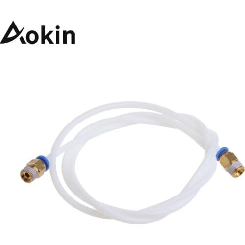 1M PTFE Tube Throat PiPe Pneumatic Connectors 3D Printers J-head Hotend For V5 V6 1.75/3.0mm Filament Bowden Long Extruder Parts
